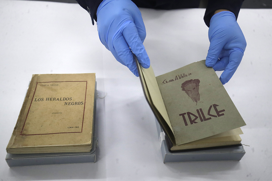 César Vallejo: BNP exhibe "Trilce" libro original en sus 100 años